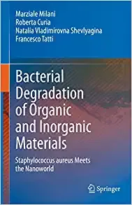 Bacterial Degradation of Organic and Inorganic Materials: Staphylococcus aureus Meets the Nanoworld