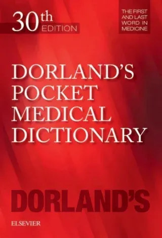 Pocket Medical Dictionary, 30th Edition