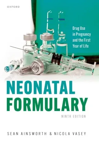Neonatal Formulary, 9th Edition