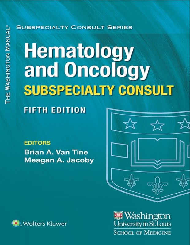 The Washington manual Hematology and Oncology Subspecialty Consult 5th Edition 2025