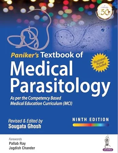 Paniker’s Textbook of Medical Parasitology: As Per the Competency Based Medical Education Curriculum (MCI), 9th Edition