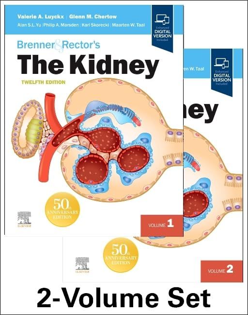 Brenner &amp; Rector’s The Kidney (2 volume set), 12th edition