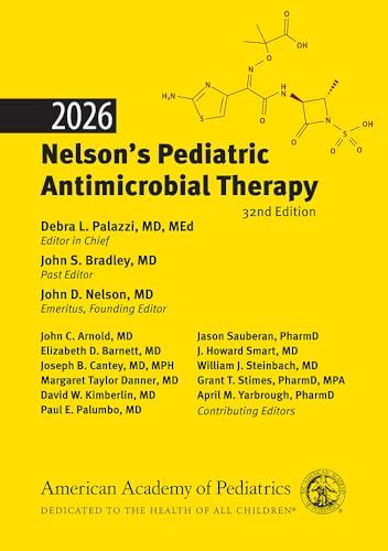 2026 Nelson’s Pediatric Antimicrobial Therapy, 32th edition