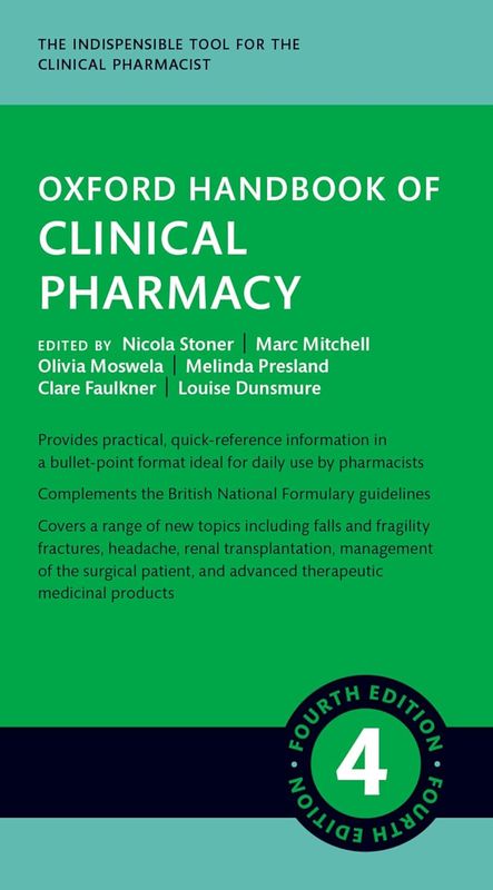 British National Formulary Oxford Handbook of Clinical Pharmacy