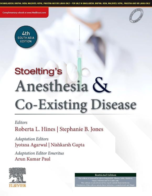 Stoelting’S Anesthesia And Co-Existing Disease, 4th South Asia Edition (EPUB)