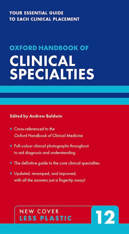 Oxford Handbook of Clinical Specialties, 12th Edition