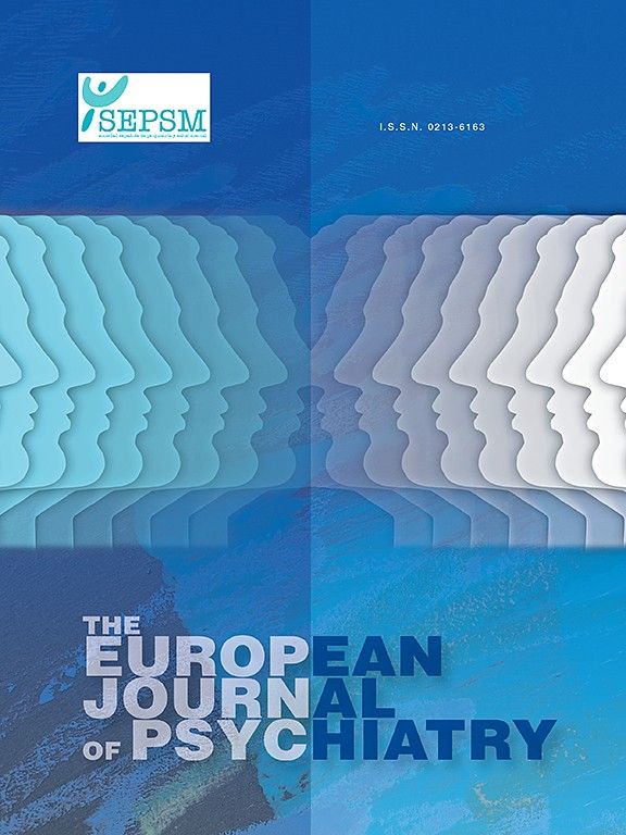 THE EUROPEAN JOURNAL OF PSYCHIATRY