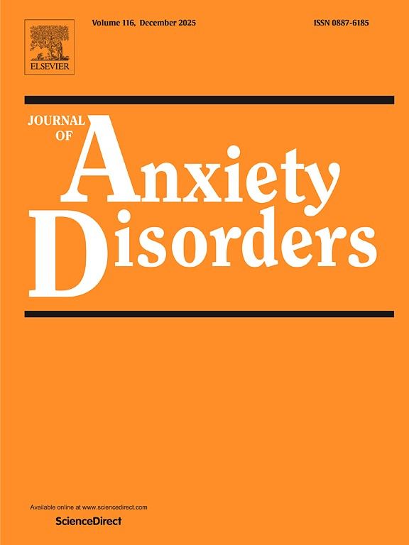 Journal of Anxiety Disorders
