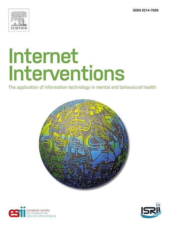 Internet Interventions  The application of information technology in mental and behavioural health
