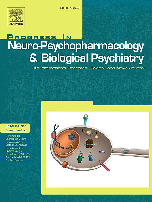 PROGRESS IN Neuro-Psychopharmacology &amp; Biological Psychiatry