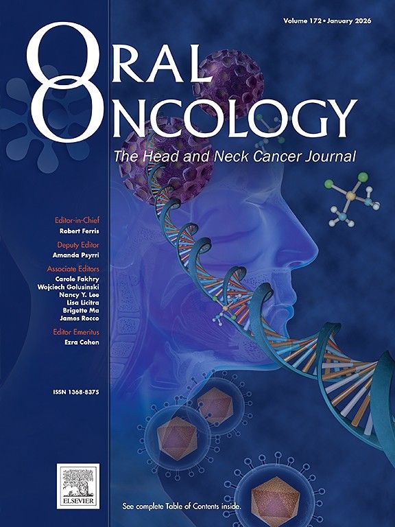 ORAL ONCOLOGY     The Head and Neck Cancer Journal