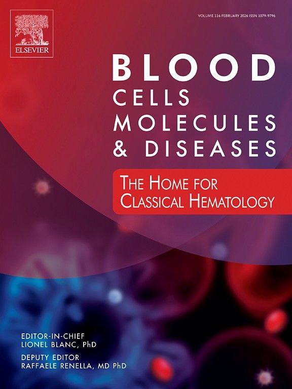 BLOOD CELLS MOLECULES &amp; DISEASES