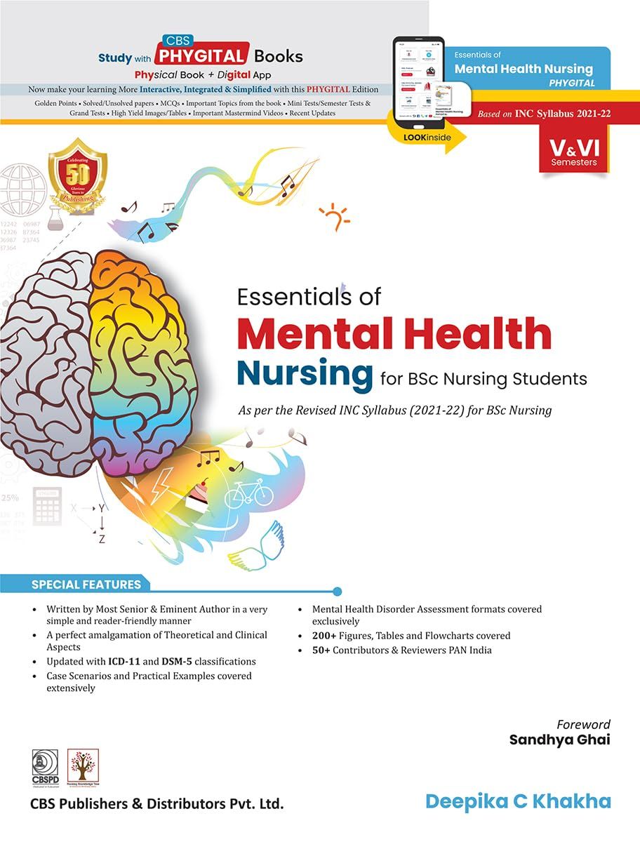 Essentials of Mental Health Nursing for BSc Nursing Students (1st Edition)