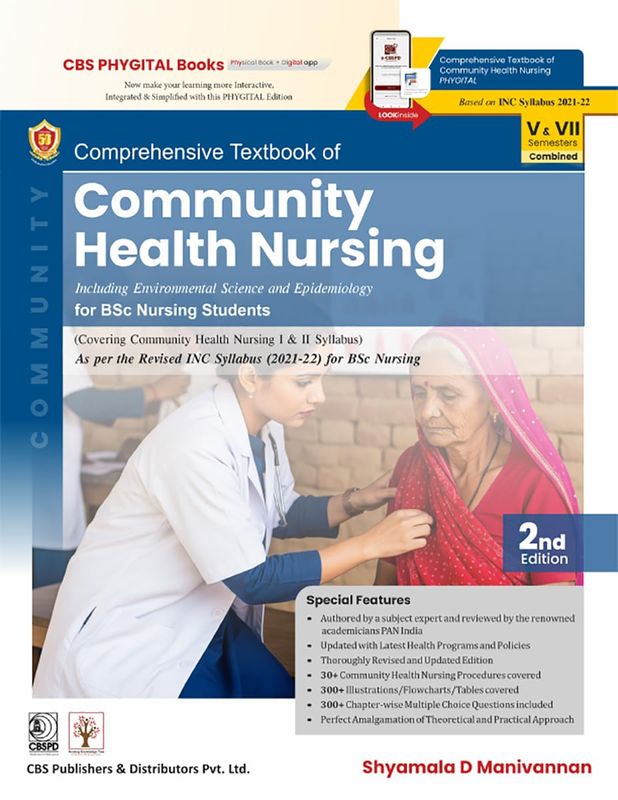Comprehensive Textbook of Community Health Nursing Including Environmental Science and Epidemiology for Bsc Nursing Students, 2nd Edition