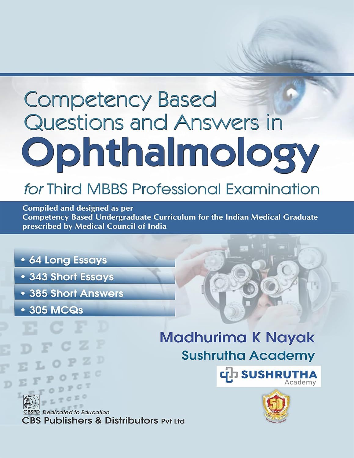 Competency Based Questions and Answers in Ophthalmology