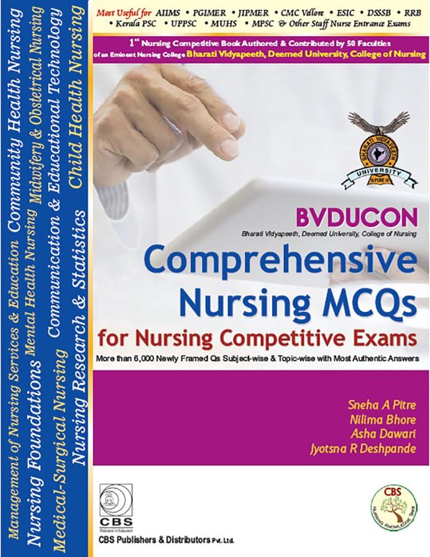Comprehensive Nursing MCQs for Nursing Competitive Exams