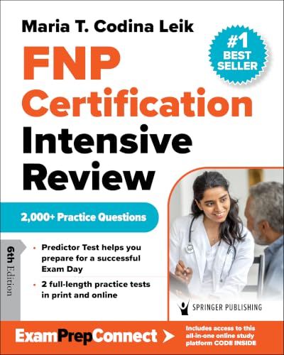 FNP Certification Intensive Review: 2,000+ Practice Questions, 6th Edition