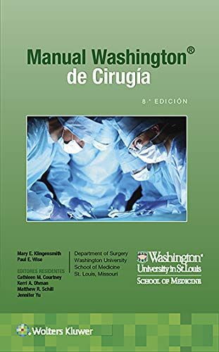 Manual Washington de cirugía, 8a edición