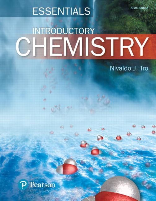Introductory Chemistry Essentials, 6th Edition