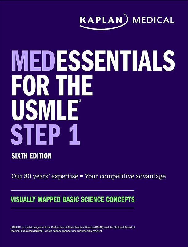 medEssentials for the USMLE Step 1: Visually mapped basic science concepts (USMLE Prep), 6th Edition