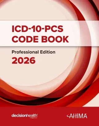 ICD-10-PCS Code Book, Professional Edition, 2026