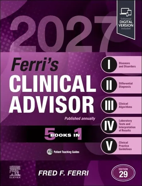 Ferri’s Clinical Advisor 2027: 5 Books in 1