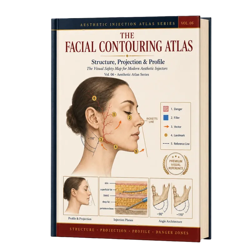 The Facial Contouring Atlas: Structure, Projection &amp; Profile, Aesthetic Injection Atlas Series, Vol. 06
