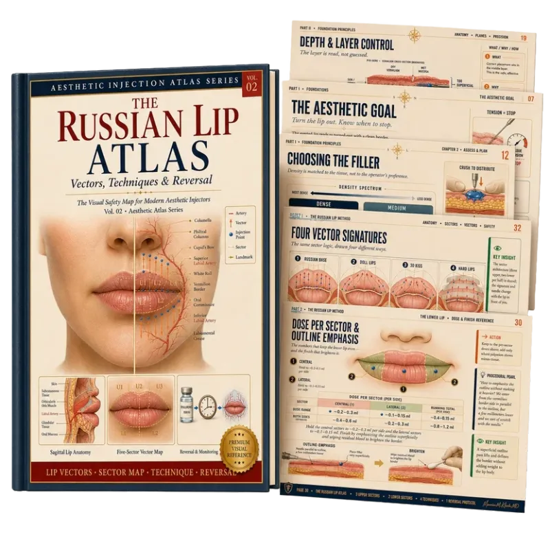 The Russina Lip Atlas: Vectors, Techniques &amp; Reversal, Aesthetic Injection Atlas Series, Vol. 02