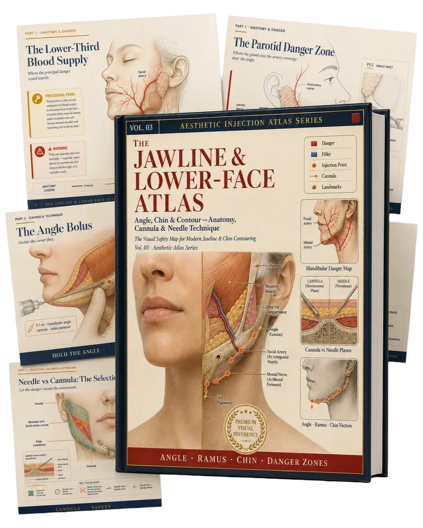 The Jawline &amp; Lower-Face Atlas: Angle, Chin &amp; Contour - Anatomy, Cannula &amp; Needle Technique, Aesthetic Injection Atlas Series, Vol. 03
