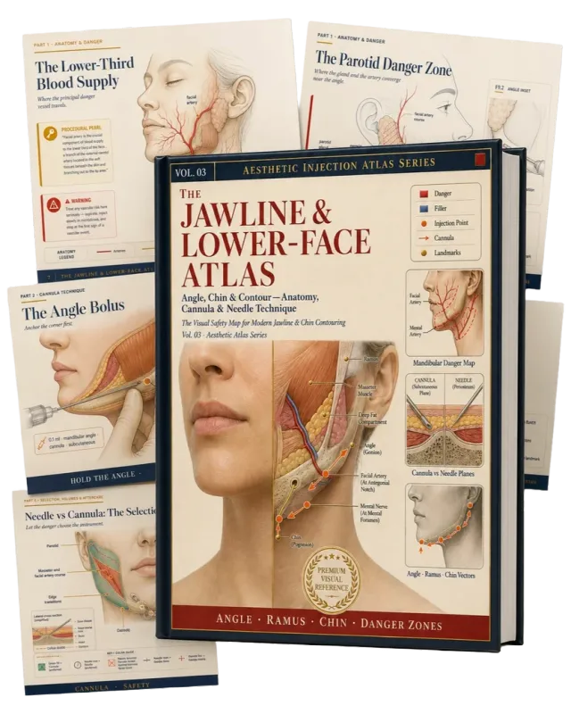 The Jawline &amp; Lower-Face Atlas: Angle, Chin &amp; Contour - Anatomy, Cannula &amp; Needle Technique, Aesthetic Injection Atlas Series, Vol. 03