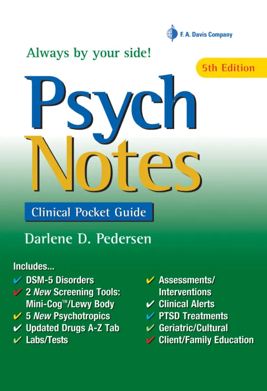 Psych Notes Clinical Pocket Guide, 5th Edition