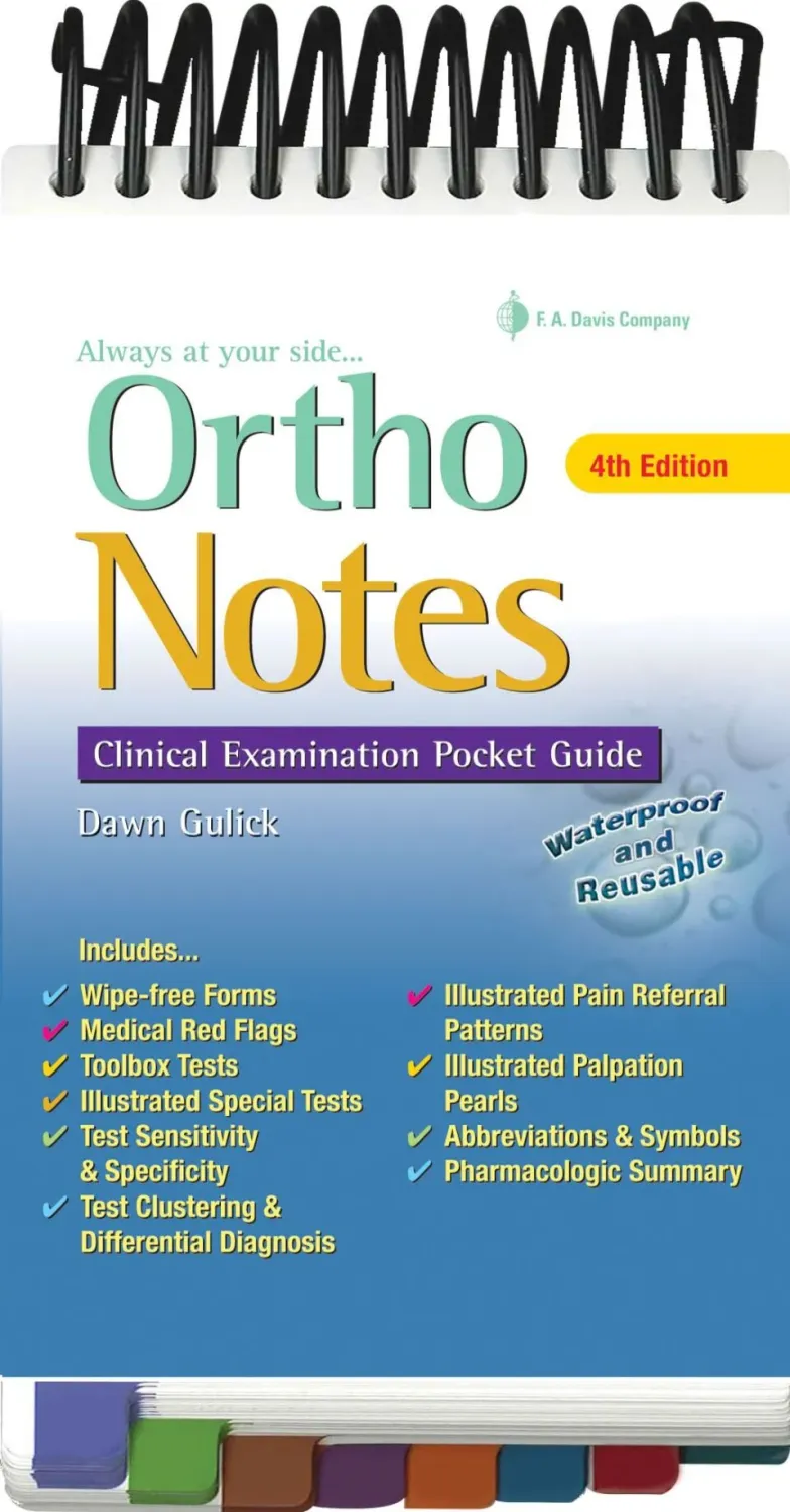 Ortho Notes: Clinical Examination Pocket Guide, 4th Edition