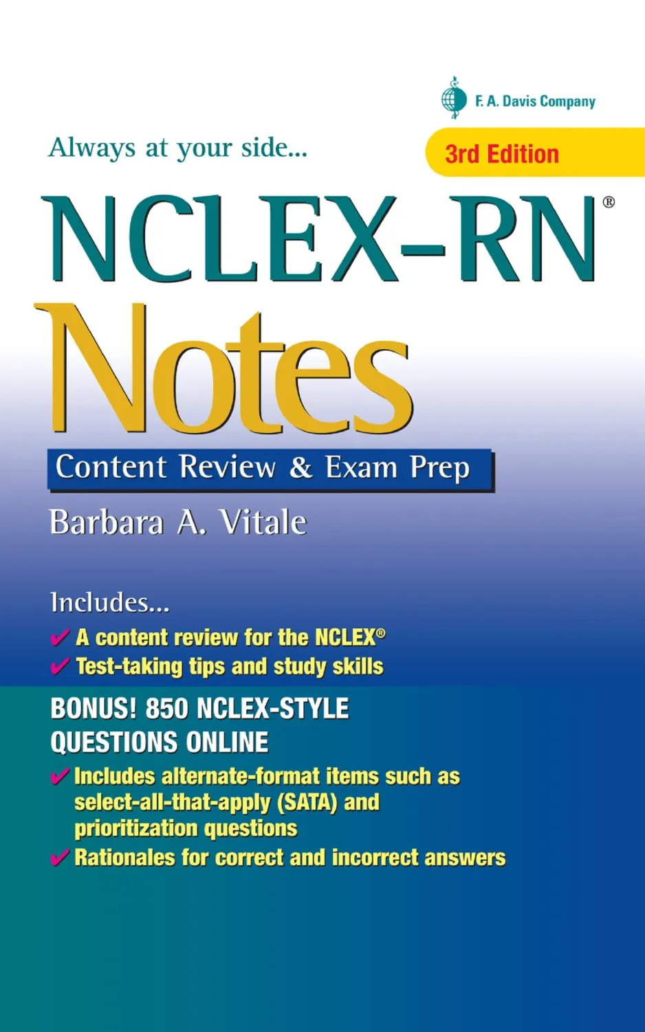 NCLEX-RN Notes Content Review &amp; Exam Prep, 3rd Edition