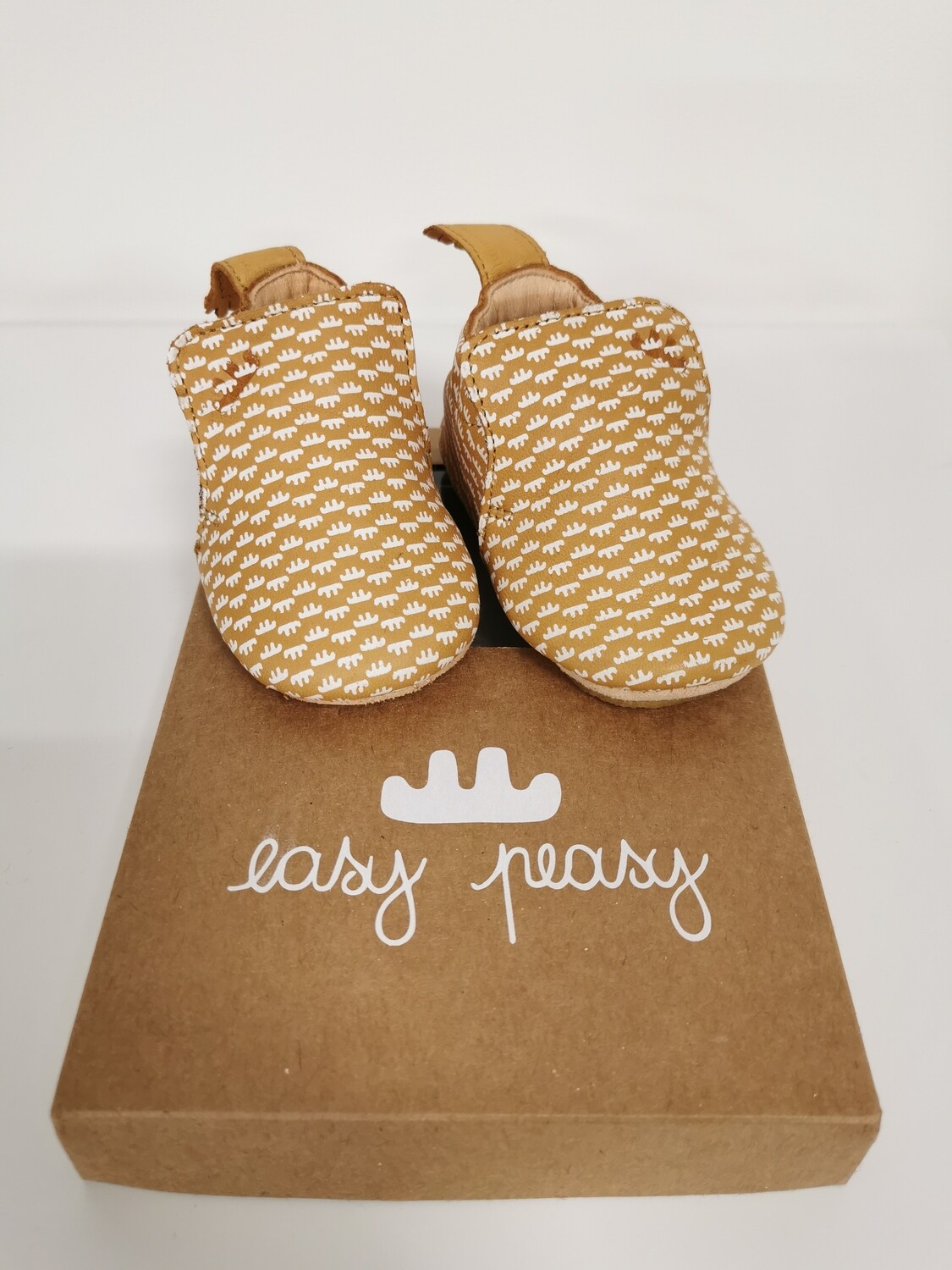 chaussons cuir easy peasy