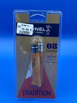 Opinel N°08 Carbone Tradition Made  in France