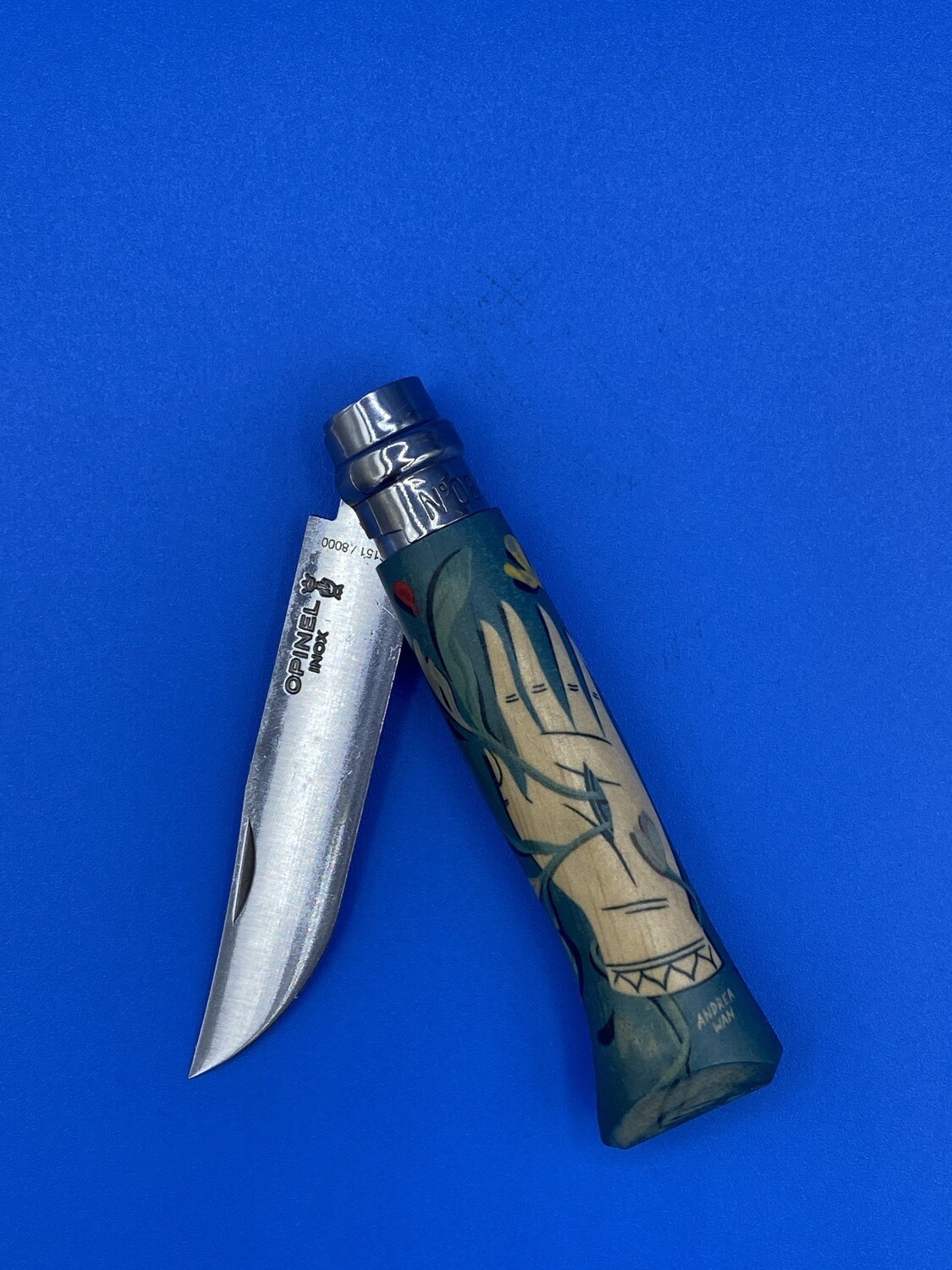 Opinel N°008 édition Amour by Andrea Wan