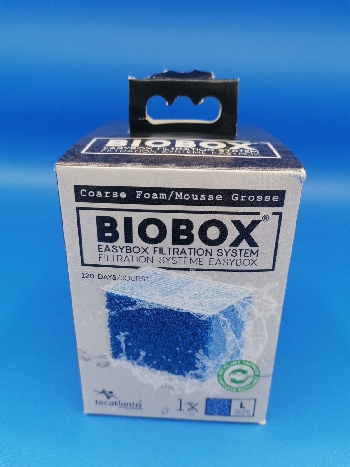 Biobox filtration mousse grosse L