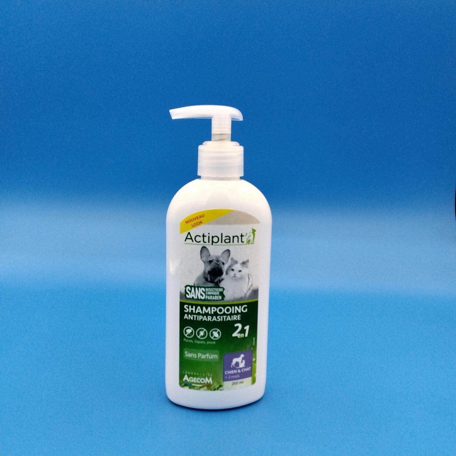 Shampooing antiparasitaire