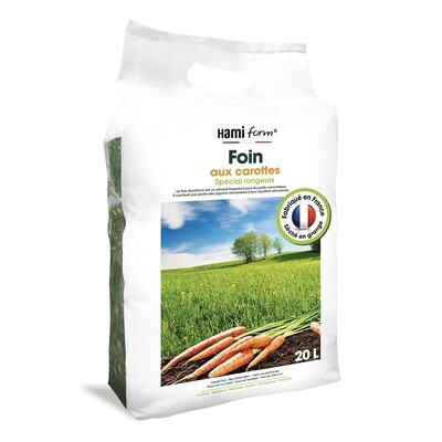 Foin aux carottes 20L