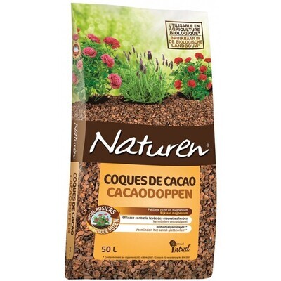 Paillage coques de cacao - Naturen