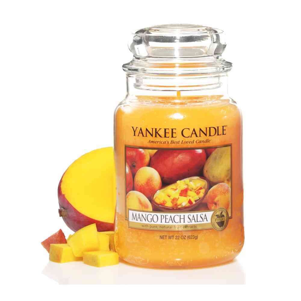 Bougie mangue et pêche Grande jarre - Yankee Candle