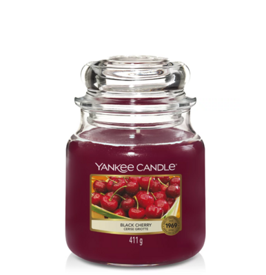 Bougie cerise griotte Jarre moyenne - Yankee Candle