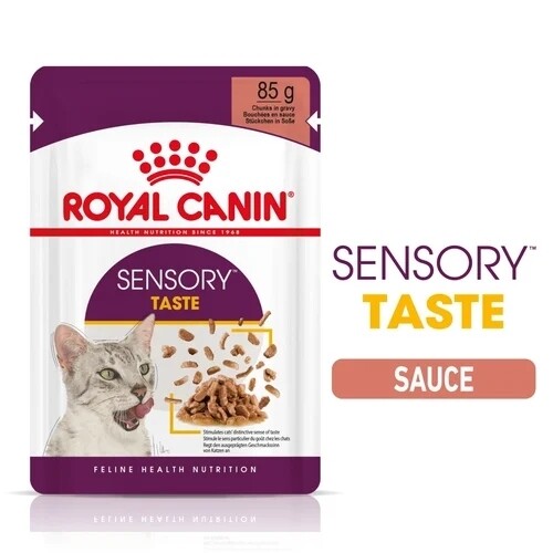 Sensory Taste en sauce 12x85g