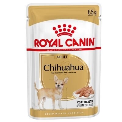 Chihuahua Adult en mousse - Sachets fraîcheur 12x85g