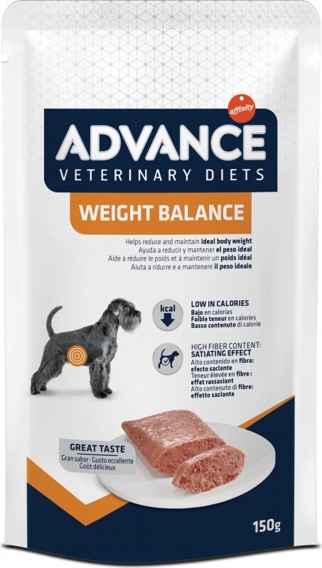 Advance Veterinary Diets Weight Balance pâtée pour chien adulte 150g