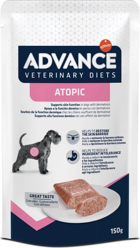Advance Veterinary Diets Atopic pâtée pour chien adulte 150g