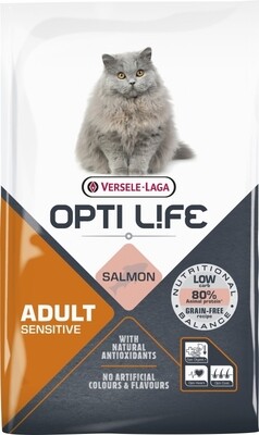 Opti Life Sensitive adult au saumon