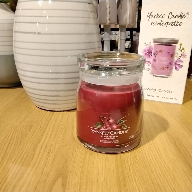 Bougie Yankee candle cerise griotte