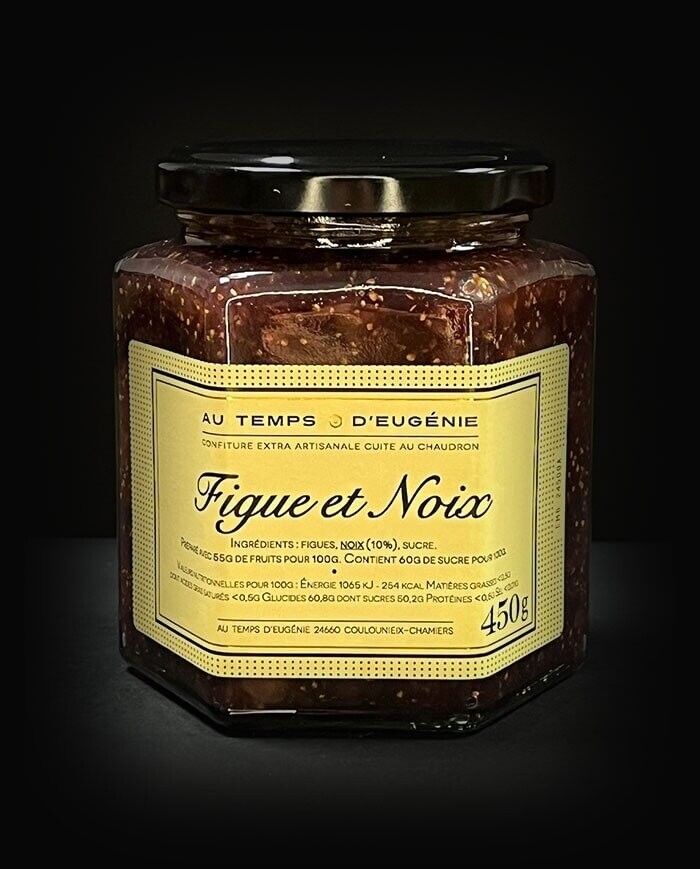 Confiture Figue et noix - Au temps d’Eugénie