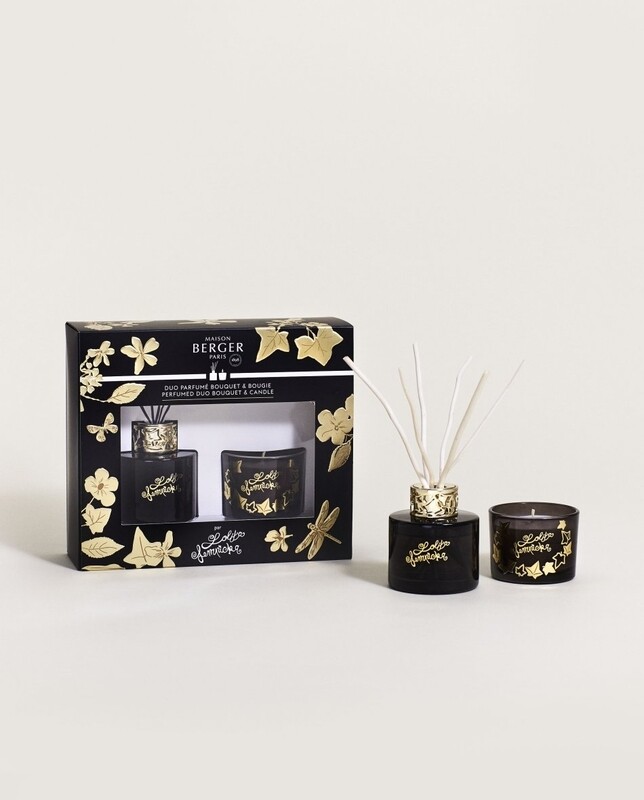 Duo Mini Bouquet &amp; Bougie Lolita Lempicka Black Edition